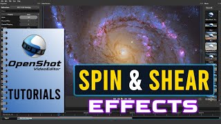 OpenShot Tutorial 3  How To Create A Space Travel Video From Still Images [upl. by Raimundo881]