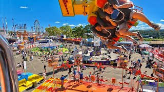 Power surge ride  Onride pov  Sydney royal easter show 2023 [upl. by Epilif]