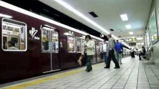 堺筋線日本橋駅（in Osaka Subway Sakaisuji Line） [upl. by Nilyam]