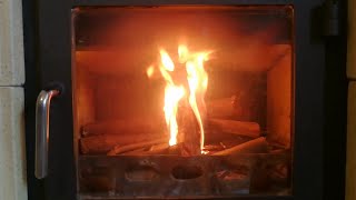 Sostituzione refrattario fornace stufa a legna  Wood stove replacement refractory furnace [upl. by Ecnerol41]