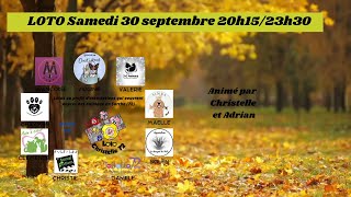 Loto Samedi 30 septembre 20h15 [upl. by Everett]