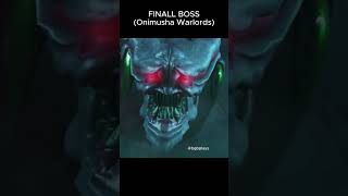 FINAL BOSS ONIMUSHA WARLORDS game nostalgiaps2 ps2 onimushawarlords [upl. by Volin]