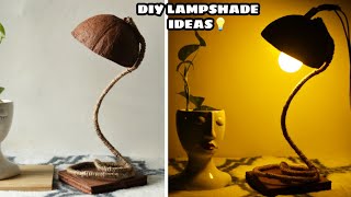 DIY LAMPSHADE IDEAS USING COCONUT SHELL [upl. by Boothman]