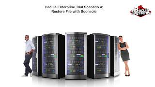 Bacula Trial Scenario 4 Restore File with Bconsole [upl. by Adniles]