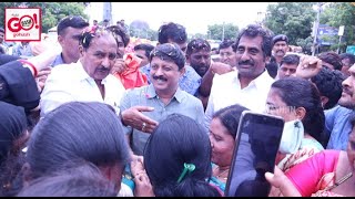 GRAND WELCOME OF BYRATHI SURESH MINISTER OF URBAN DEVELOPMENT AND TOWN PLANNING IN GLB [upl. by Ursa]