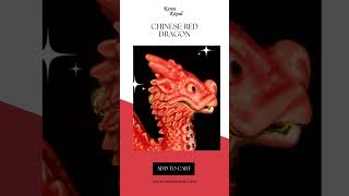 Chinese Red Dragon trinket box By Keren Kopal [upl. by Charry]