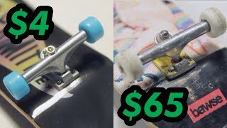 32MM TECHDECK VS FINGERBOARD TRUCKS [upl. by Lohman]