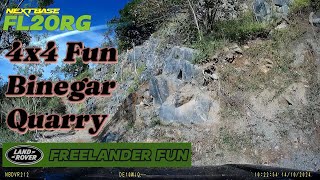 Freelander 2 Off Road Group  Binegar Quarry [upl. by Burnsed]