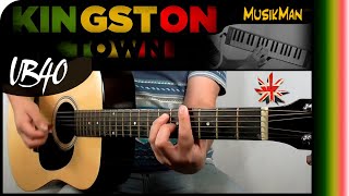 KINGSTON TOWN 🤴🏾🇯🇲  UB40  GUITAR Cover  MusikMan N°138 [upl. by Aititil672]