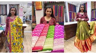 ఇక్కడ Fabric Collections Super వున్నాయి  Kaladhar Fabrics Kukatpally  Fabric Shopping Hyderabad [upl. by Bree100]