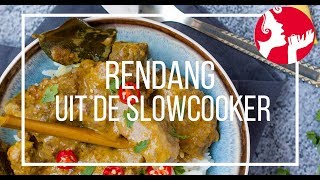 Rendang uit de slowcooker  OhMyFoodness [upl. by Yknarf]