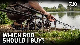 WHICH ROD SHOULD I BUY  Carp Fishing  Daiwa Carp [upl. by Edieh896]