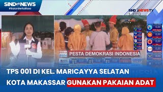 TPS 001 di Kel Maricayya Selatan Makassar Gunakan Pakaian Adat Breaking News 1402 [upl. by Anahs]