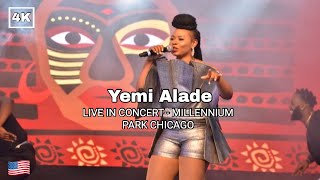 YEMI ALADE in Chicago Live in Concert  Millennium Park 2023 [upl. by Suoilenroc]