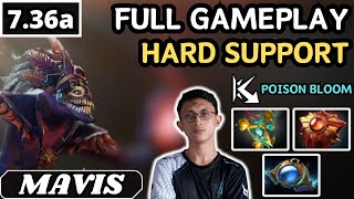 736a  Mavis DAZZLE Hard Support Gameplay  Dota 2 Full Match Gameplay [upl. by Aysahc436]