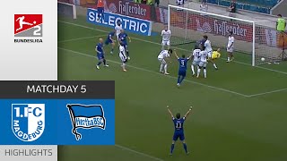 Incredible 10GoalMatch  1FC Magdeburg  Hertha BSC 64  Matchday 5  Bundesliga 2 2324 [upl. by Valdemar553]