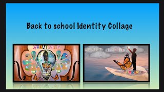 Keynote Identiity collage for back to school Ipad [upl. by Finley]