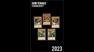 Yugioh Duel Links  HOW to make Exodia Deck [upl. by Selhorst]