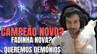 REVOLTA REAGINDO A AURORA  NOVA CAMPEÃ DO LOL [upl. by Aretta]