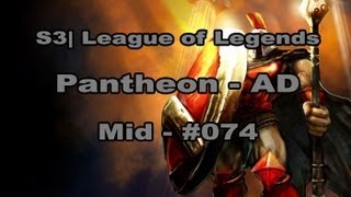 S3  Pantheon  Lets Play League of Legends German HD  074 Mid [upl. by Edan]