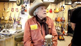 Ramblin Jack Elliott at Normans Rare Guitars [upl. by Kataway]