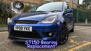 MK6 Fiesta ST150 Rear Wheel Bearing Replacement [upl. by Baird]