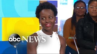 Lupita Nyong’o says ‘Black Panther’ director let the actors put their voices into the film [upl. by Nuzzi276]