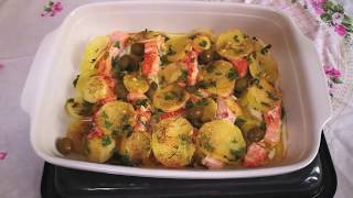 Salmone con Patate al Forno [upl. by Kere]