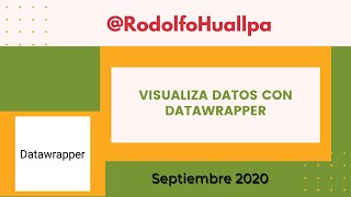 Visualiza datos con Datawrapper [upl. by Ihana]