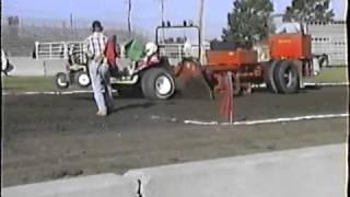 Mini Modified Tractor Pull Aunt Kim 1994 Video 6 [upl. by Salta677]