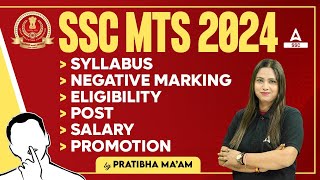 SSC MTS 2024  SSC MTS Syllabus Exam Pattern Eligibility Salary Promotion  SSC MTS Kya Hota Hai [upl. by Greenland838]