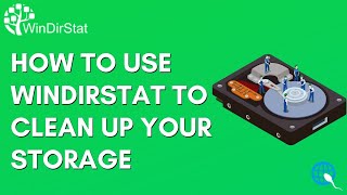 How to use WinDirStat in Windows 11  How To Clean Up Disk Space In 2023  TECH SPERM windirstat [upl. by Galvin]