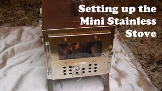 Mini Stainless Stove Setup [upl. by Neeham]