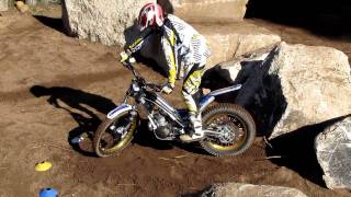 Heideck sherco 125 Trial [upl. by Aysan]