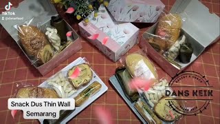 Paketan Snack Dus Thin Wall Special Enak Murah Terjangkau Lezat Halal Higienis Ekonomis di Semarang [upl. by Weatherby597]