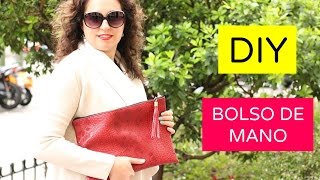 Cómo hacer un BOLSO DE MANO FÁCIL con borla [upl. by Anorahs777]