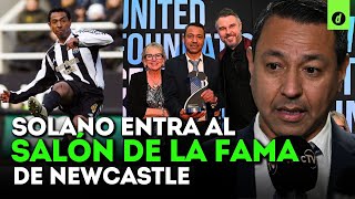 Este fue el DISCURSO de NOLBERTO SOLANO ingresar al SALÓN DE LA FAMA del NEWCASTLE  Depor [upl. by Wemolohtrab582]