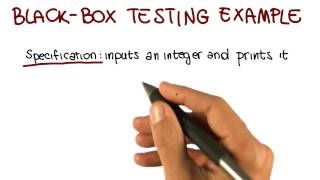 Black Box Testing Example  Georgia Tech  Software Development Process [upl. by Irotal]