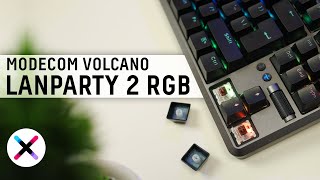 POLSKI MECHANIK ZA 250ZŁ 👑  Test recenzja Modecom Volcano Lanparty 2 RGB [upl. by Yhtnomit387]