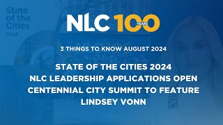 3 Things to Know NLC August 2024 [upl. by Bivins]