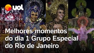 Carnaval 2024 assista aos melhores momentos dos desfiles do Grupo Especial  Dia 1 [upl. by Ymeon]