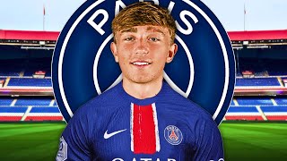 Dean Huijsen Welcome to Paris SaintGermain [upl. by Elvia]