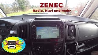 Zenec Navi  Radio im Wohnmobil  unsere Erfahrungen  30 [upl. by Varien616]