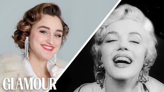 I Tried Every Iconic 1950s Look in 48 Hours  Glamour [upl. by Abihsat256]