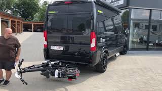 KVO Anhängerkupplung für alle Fiat Ducato mit passendem Fahrradträger Sofortmontage zum Festpreis [upl. by Swartz]