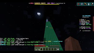 HOW to increase your oneblock OB level in MINECRAFT SERVER  ultimis server [upl. by Parks]