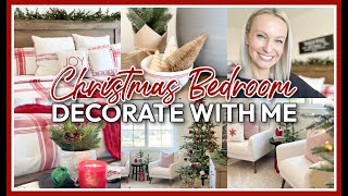 COZY CHRISTMAS BEDROOM 2023 DECORATE WITH ME  CHRISTMAS DECORATING IDEAS [upl. by Adiaz538]