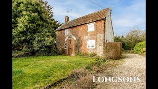 HOUSE TOUR UK Character Cottage For Sale £325000 Necton Norfolk with Longsons Estate Agents [upl. by Enixam339]