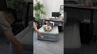 Office Sleeping Bed in Boss Time 😰💔😡  carriage house wooden artist  shortsvideo shorts [upl. by Krysta]