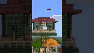 Tree house Minecraft Gameplay ll minecraft minecraftbuilding minecraftshorts shorts [upl. by Carlotta651]